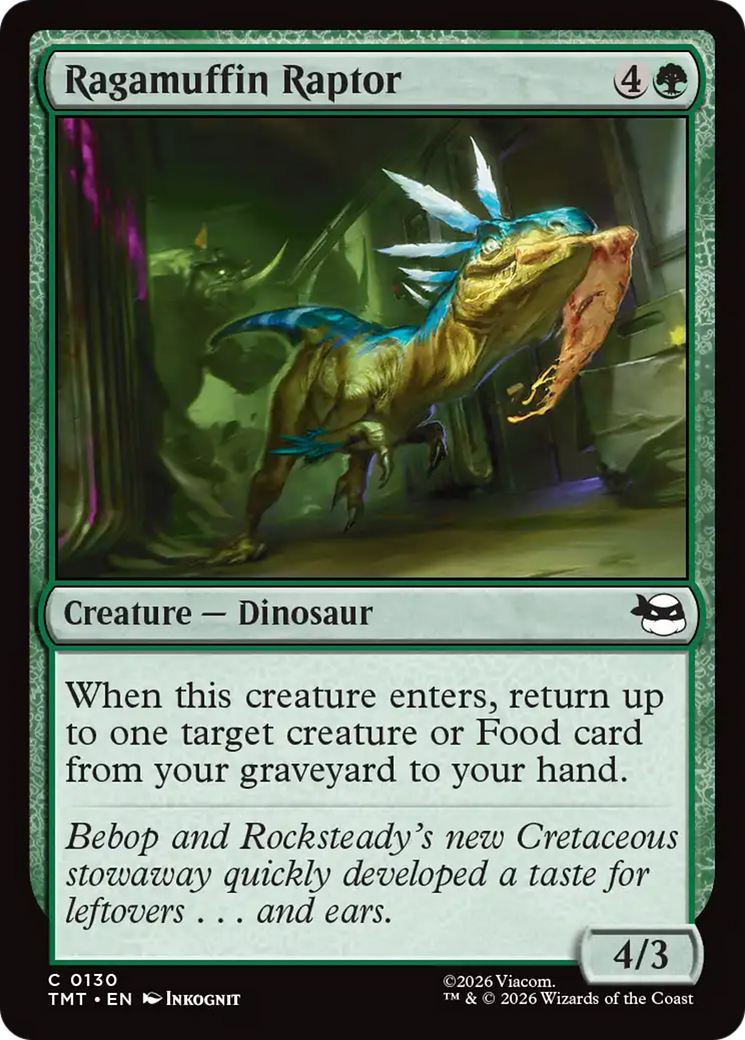 Ragamuffin Raptor [Teenage Mutant Ninja Turtles] Foil
