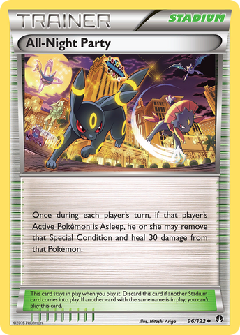 All-Night Party (96/122) [XY: BREAKpoint] Reverse Holofoil