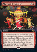 March of Reckless Joy (Extended Art) [Kamigawa: Neon Dynasty] Foil