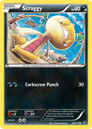 Scraggy (66/111) [XY: Furious Fists] Reverse Holofoil