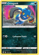 Croagunk (109/195) [Sword & Shield: Silver Tempest] Reverse Holofoil