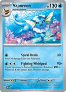 Vaporeon (022/131) [Scarlet & Violet: Prismatic Evolutions] Reverse Holofoil
