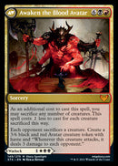 Extus, Oriq Overlord // Awaken the Blood Avatar [Strixhaven: School of Mages] Foil
