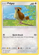 Pidgey (122/181) [Sun & Moon: Team Up] Reverse Holofoil