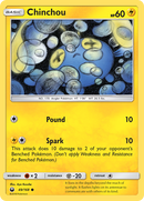 Chinchou (49/168) [Sun & Moon: Celestial Storm] Reverse Holofoil