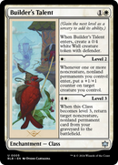 Builder's Talent [Bloomburrow] Foil