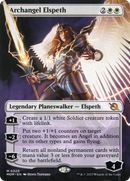 Archangel Elspeth (Borderless Alternate Art) [March of the Machine] Foil