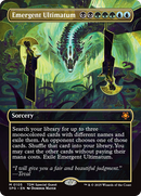 Emergent Ultimatum (Borderless) [Tarkir: Dragonstorm Special Guests] Foil
