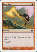 Lava Axe [Eighth Edition] Foil