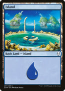 Island (257) [Dominaria] Foil