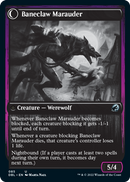 Baneblade Scoundrel // Baneclaw Marauder [Innistrad: Double Feature] Foil