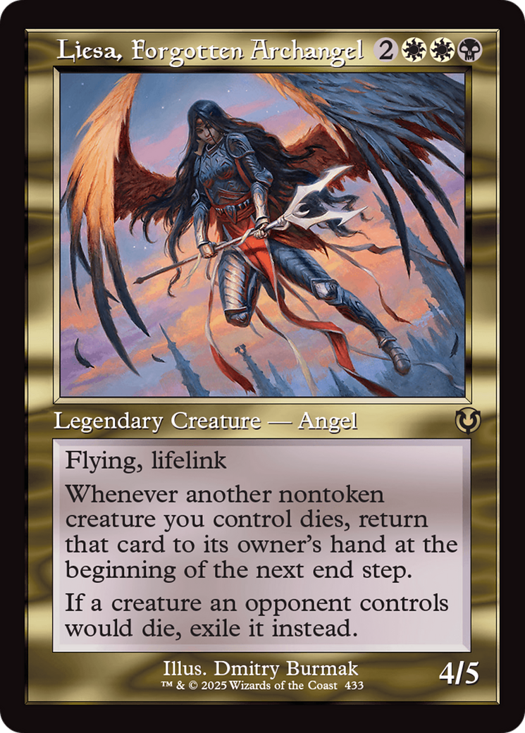 Liesa, Forgotten Archangel (Retro Frame) [Innistrad Remastered] Foil