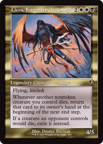 Liesa, Forgotten Archangel (Retro Frame) [Innistrad Remastered] Foil