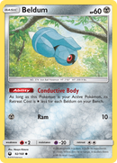 Beldum (92/168) [Sun & Moon: Celestial Storm] Reverse Holofoil