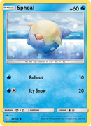 Spheal (49/236) [Sun & Moon: Cosmic Eclipse] Reverse Holofoil