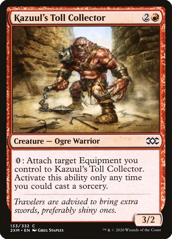 Kazuul's Toll Collector [Double Masters] Foil