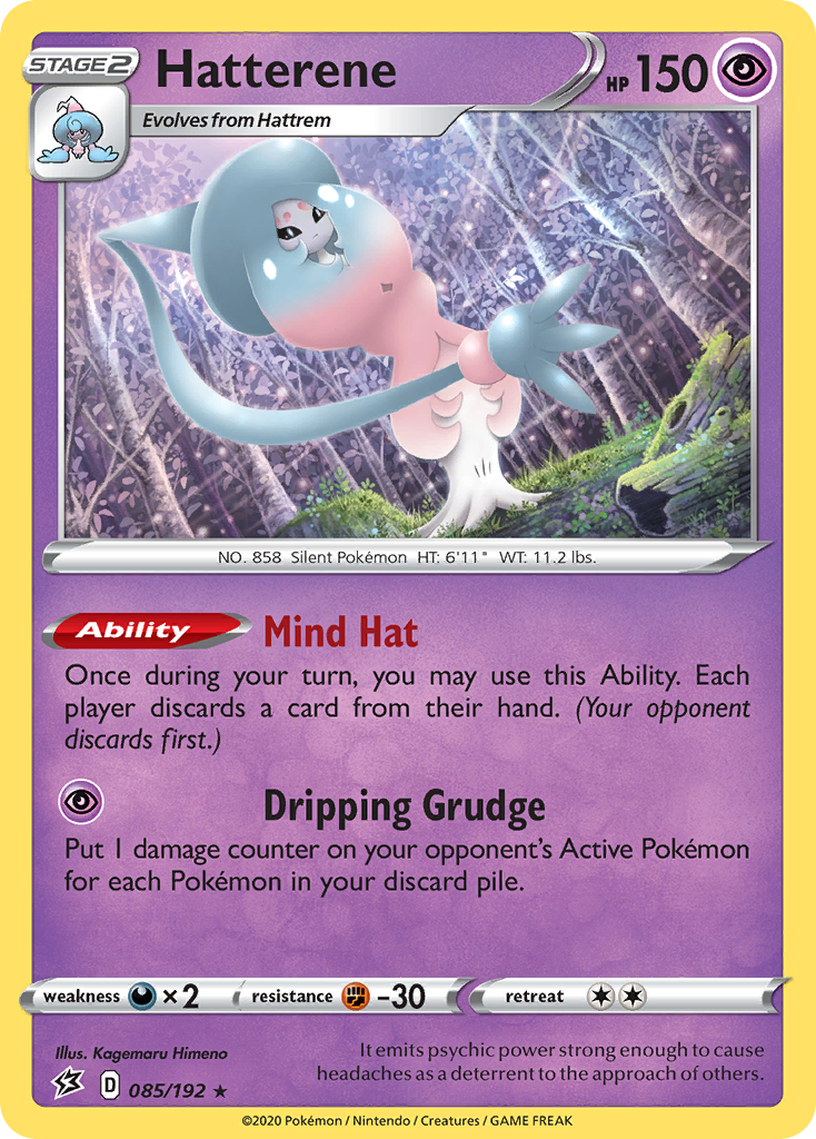 Hatterene (085/192) [Sword & Shield: Rebel Clash] Reverse Holofoil