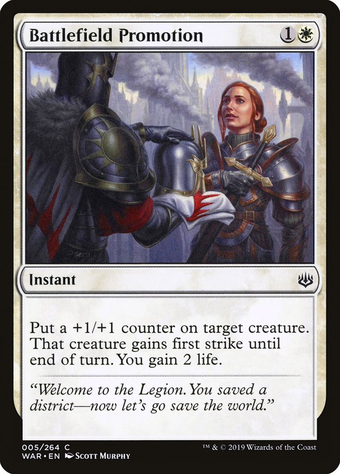 Battlefield Promotion [War of the Spark] Foil