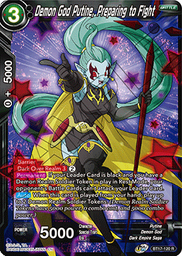 Demon God Putine, Preparing to Fight (BT17-120) [Ultimate Squad] Parallel Foil