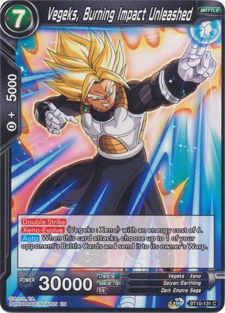 Vegeks, Burning Impact Unleashed (BT10-131) [Rise of the Unison Warrior 2nd Edition] Parallel Foil