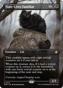 Nine-Lives Familiar (Borderless) [Foundations] Foil