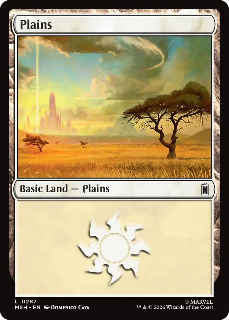 Plains (0287) [Marvel Super Heroes] Foil