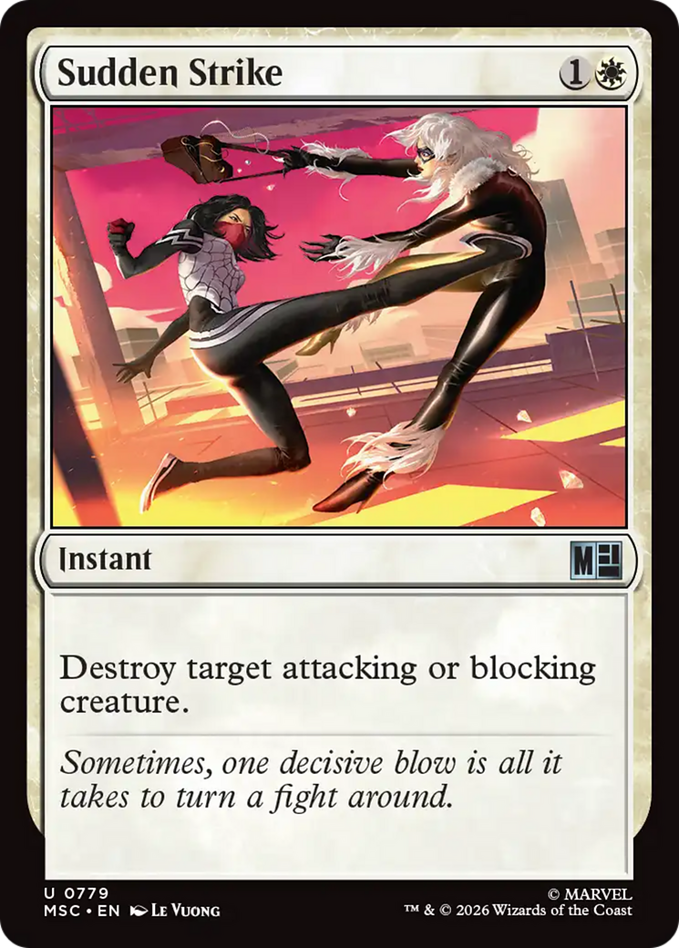 Sudden Strike [Marvel Super Heroes Commander] Foil