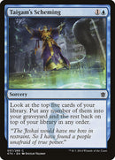 Taigam's Scheming [Khans of Tarkir] Foil