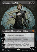 Liliana of the Veil (Borderless) [Dominaria United] Foil