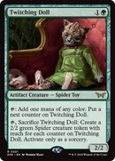 Twitching Doll (Promo Pack) [Duskmourn: House of Horror Promos] Foil
