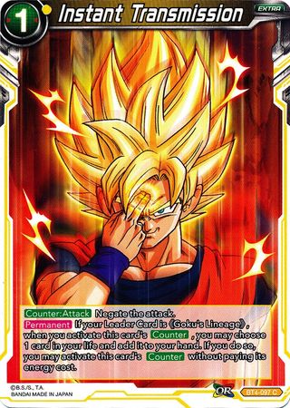 Instant Transmission (BT4-097) [Colossal Warfare] Parallel Foil