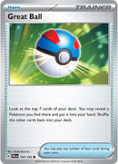 Great Ball (183/193) [Scarlet & Violet: Paldea Evolved] Reverse Holofoil