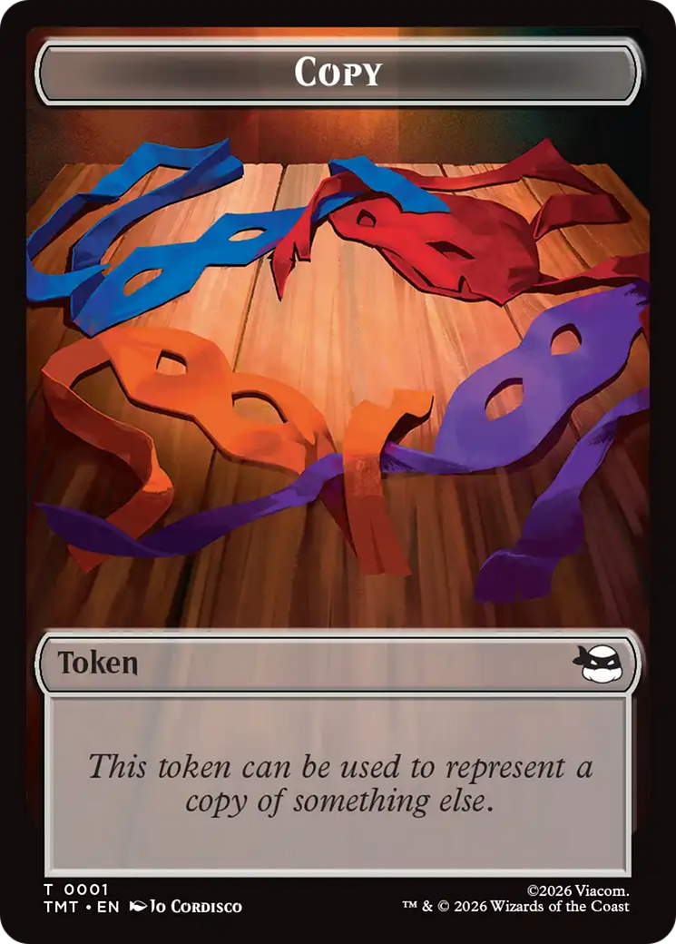Rat // Copy Double-Sided Token [Teenage Mutant Ninja Turtles Tokens] Foil