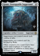 Graaz, Unstoppable Juggernaut (Promo Pack) [Phyrexia: All Will Be One Promos] Foil