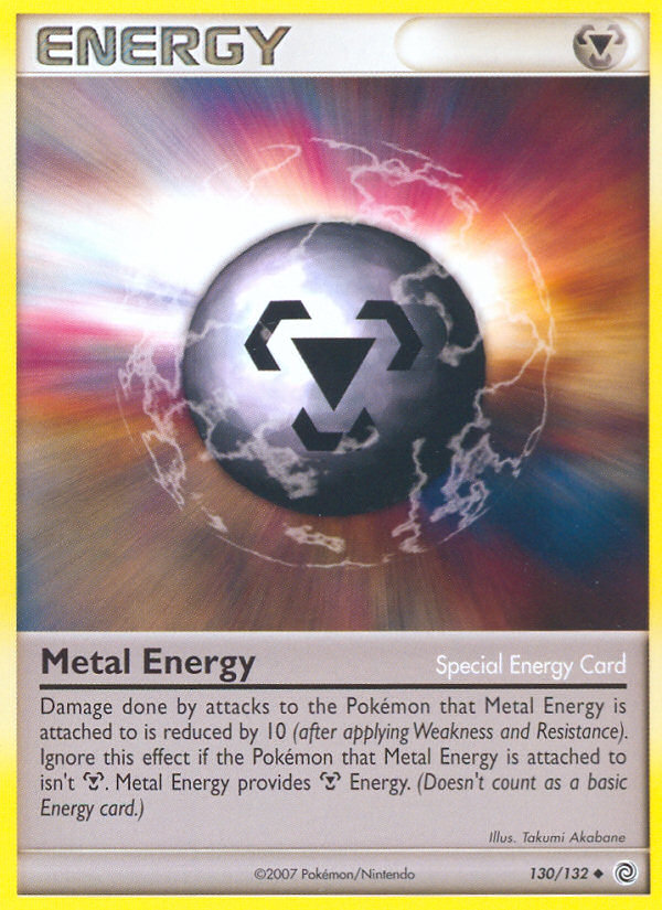 Metal Energy (130/132) [Diamond & Pearl: Secret Wonders] Reverse Holofoil
