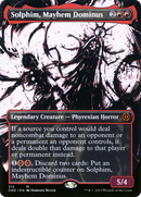 Solphim, Mayhem Dominus (Borderless Ichor) [Phyrexia: All Will Be One] Foil