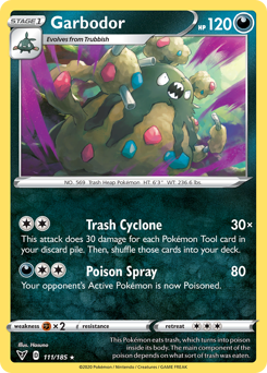 Garbodor (111/185) [Sword & Shield: Vivid Voltage] Reverse Holofoil