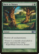 Back to Nature [Magic 2011] Foil