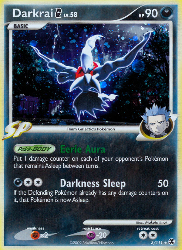 Darkrai G (3/111) [Platinum: Rising Rivals] Reverse Holofoil