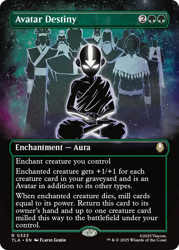 Avatar Destiny (Borderless) [Avatar: The Last Airbender] Foil