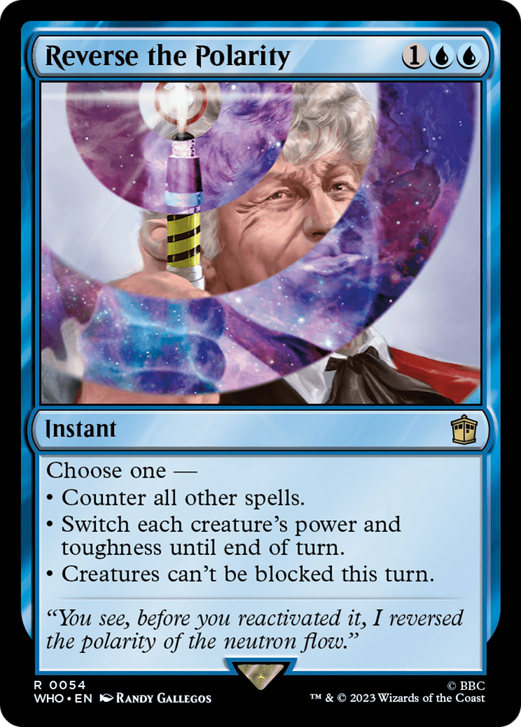 Reverse the Polarity [Doctor Who] Foil