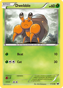 Dwebble (7/108) [Black & White: Dark Explorers] Reverse Holofoil