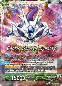 Cooler // Cooler, Galactic Dynasty (BT17-059) [Ultimate Squad] Parallel Foil