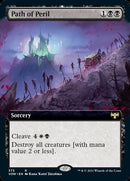 Path of Peril (Extended Art) [Innistrad: Crimson Vow] Foil