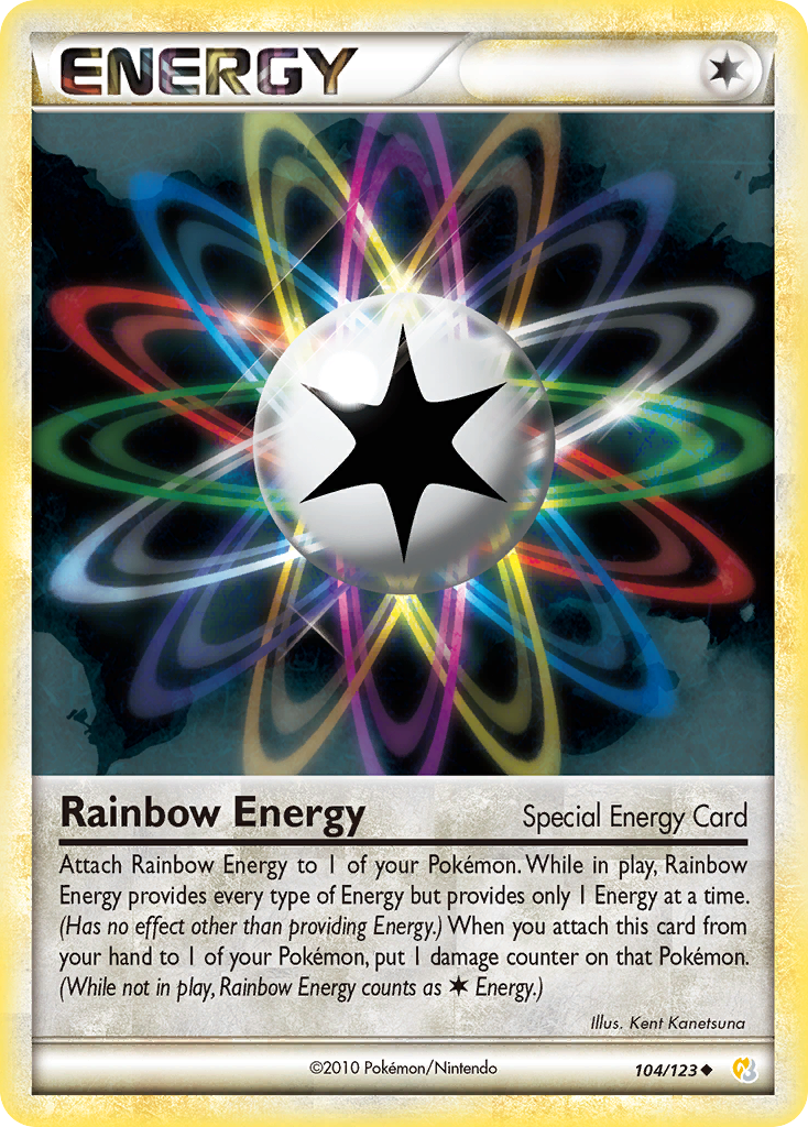 Rainbow Energy (104/123) [HeartGold & SoulSilver: Base Set] Reverse Holofoil
