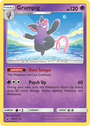 Grumpig (42/111) [Sun & Moon: Crimson Invasion] Reverse Holofoil