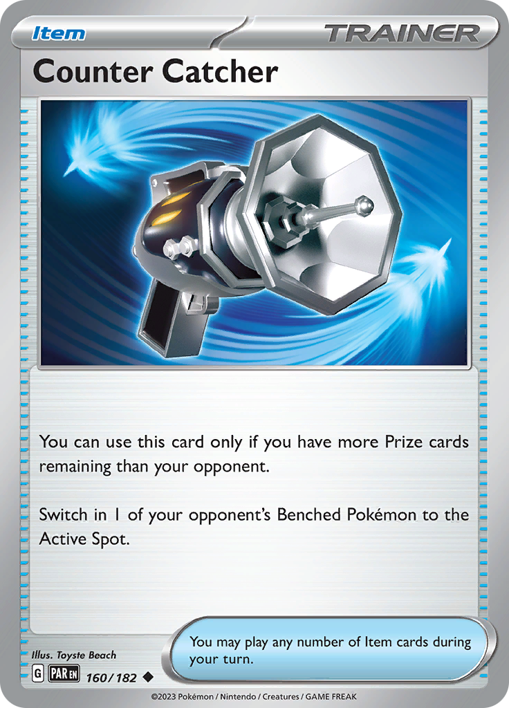 Counter Catcher (160/182) [Scarlet & Violet: Paradox Rift] Reverse Holofoil