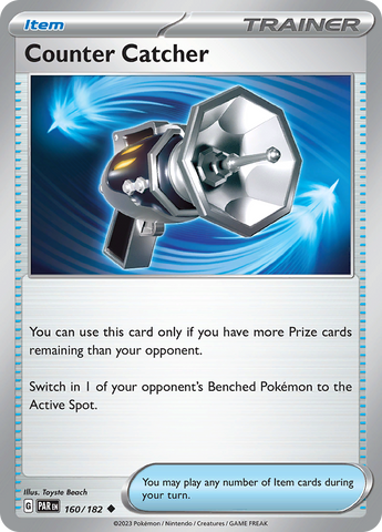 Counter Catcher (160/182) [Scarlet & Violet: Paradox Rift] Reverse Holofoil