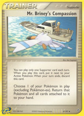 Mr. Briney's Compassion (87/97) [EX: Dragon] Reverse Holofoil