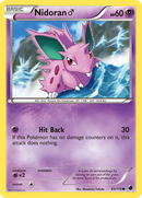 Nidoran (43/116) (Male) [Black & White: Plasma Freeze] Reverse Holofoil